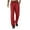 Red, variant on WREESH Men's Wide Leg Sweatpants New Mesh Drawstring Elastic Breathable Sweatpants Casual Pants Sports Pants Black