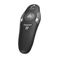 thumbnail image 1 of PresentPro USB Wireless PPT Clicker Pen Presenter, Remote Control for PowerPoint Presentations with Red Laser Pointer | 2.4GHz RF Page Up/Down Function, 10M Control Range, AAA Battery Powered, Black, 1 of 8