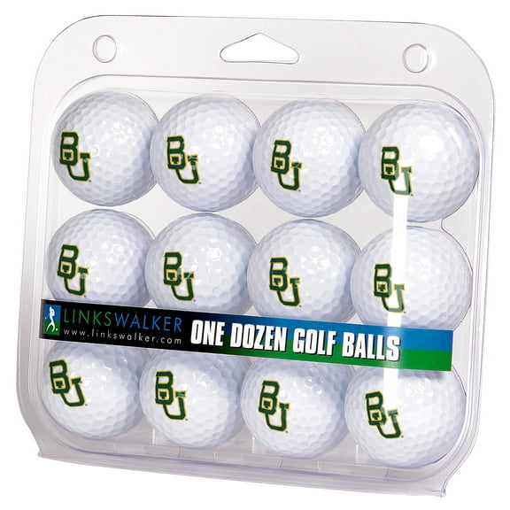 LinksWalker Baylor Bears Golf Balls, 12 Pack