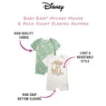 thumbnail image 2 of Disney Baby Boys Romper Tiger Pooh Mickey Mouse Short Sleeve Bodysuit for Newborn/Infant Boys 2 Pack, 2 of 7