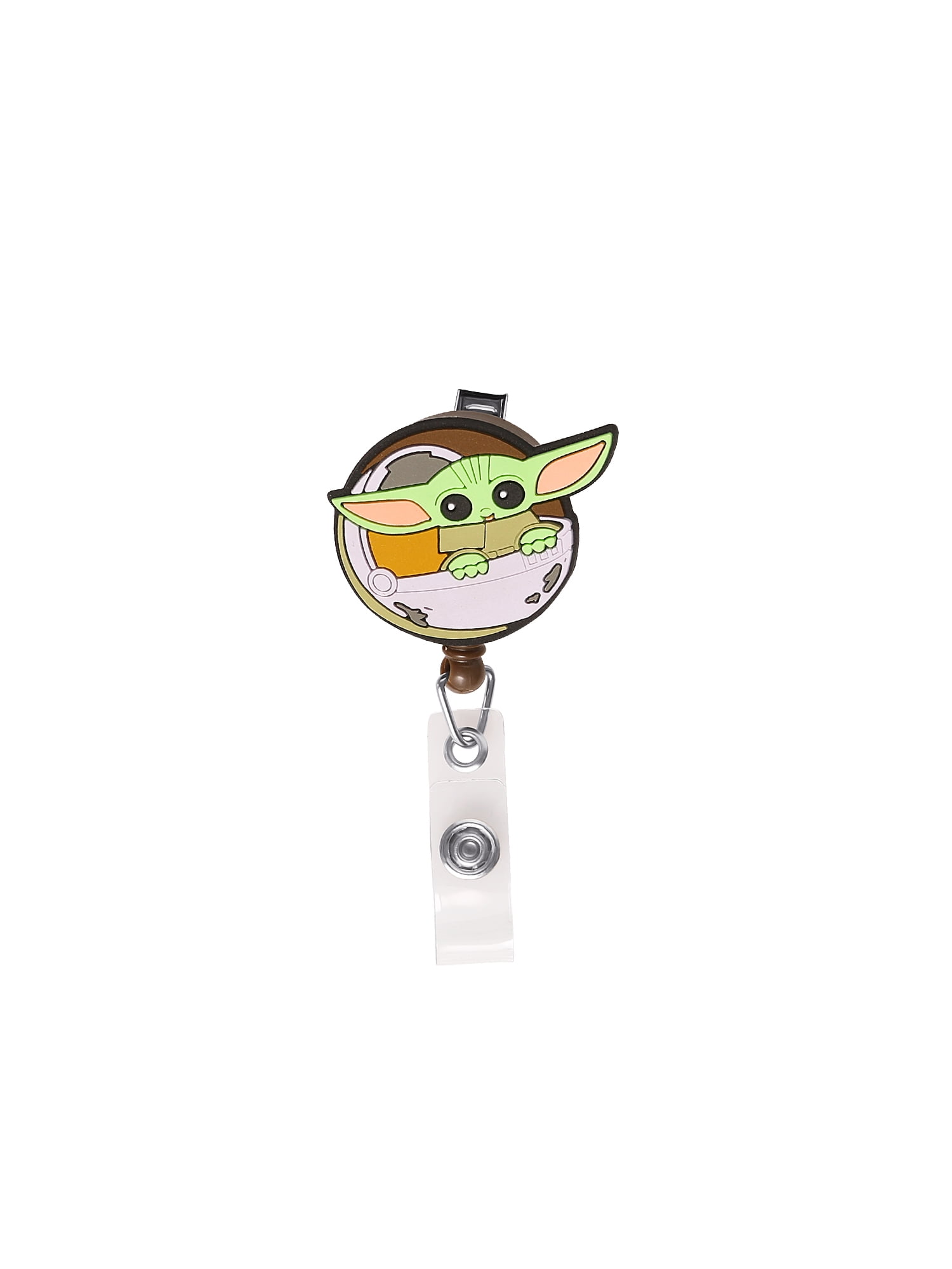 Baby Yoda badge reel