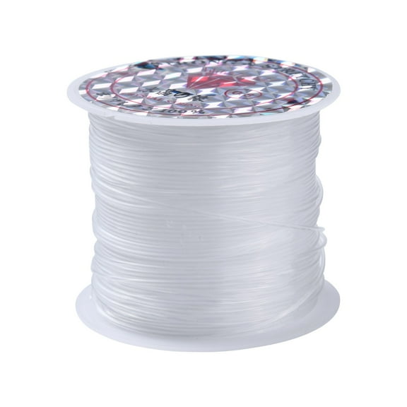 25 roll Nylon Wire Fishing Line Invisible Hanging Wire for Beading Hanging Decoration Clear 0.8mm 8.74 yards(8m)/roll