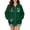 yue866-Green, variant on KHONTS Women's Y2k Zip up Cute Graphic Hoodies Casual Cartoon Harajuku Clothes Oversize Streetwear Jacket White XL