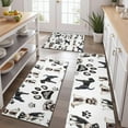 thumbnail image 2 of Schnauzer Dogs Kitchen Rugs Sets Of 3,Kitchen Runner Rugs Non Skid Washable,Decorative Kitchen Floor Mats for Kitchen,Sink,Laundry,17"x30"+ 17"x47" + 17"x59", 2 of 6