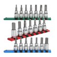 thumbnail image 1 of Juego de conectores DURATECH Drive Torx de 3/8 pulgadas con conector CR-V de 21 piezas, 1 of 7