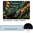 itdsatrgt Owl Flowers Art Painting Indoor Door Mat, NonSlip Absorbent