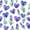 Love Lavender Pattern, variant on Yayeee Double Oven Mitt Kitchen Heat Resistant Baking 35" x7" Quilted Glove, Bear Lavender Pattern