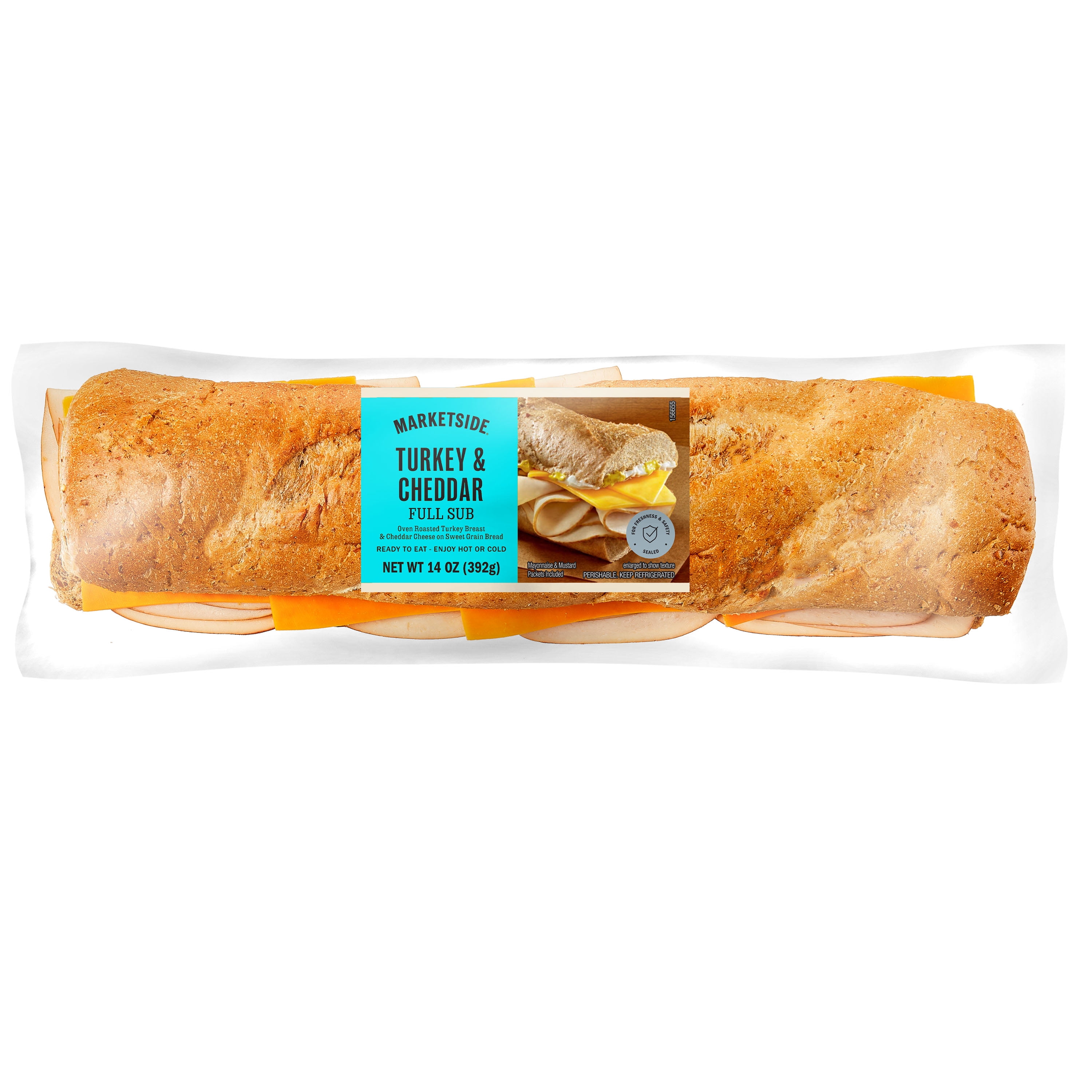 MKS TURKEY & CHS MAP SUB SANDWICH FULL 16.1OZ