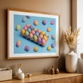 thumbnail image 5 of Colorful Easter Eggs  - Photography Pastel Minimalist Unframed Wall Art Print 8 x 12 inches, 5 of 7
