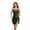 Green, variant on Sparkly Sequined Sleeveless Midi Party Dress for Off Shoulder Irregular Hemline Festive Celebration Outfit,Mardi Gras Clothing,S