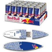 Action 8GB USB SurfDrive and Red Bull Original Energy Drink, 24pk, Blue Text