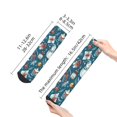 thumbnail image 4 of Naloa Christmas Snowman Gift Ankle Socks for Women Non Slip Socks No Show Socks Classic Low Cut Casual Socks Casual Socks, 4 of 7