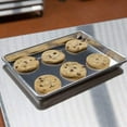 thumbnail image 7 of Set of 6 - Truecraftware 9" x 13" Aluminium Commercial Baker's 1/4 Size Sheets, Baking Trays, 7 of 7