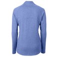thumbnail image 3 of Women's Cutter & Buck  Heather Royal Pitt Panthers Adapt Eco Knit Heather Recycled Full-Zip Jacket, 3 of 3