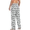 thumbnail image 6 of FREEAMG Cute Cartoon Panda Pattern Pajama Pants for Men, Men's Separate Bottoms, Comfortable Sleep Lounge Pj Pants, 6 of 7
