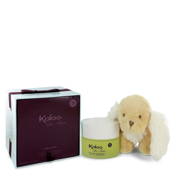 Kaloo Les Amis by Kaloo Eau De Senteur Spray / Room Fragrance Spray (Alcohol Free) + Free Fluffy Puppy 3.4 oz