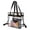 Black#1776, variant on Extra Large Clear Makeup Tote Bag, Transparent PVC Shoulder Bag with Dual Handles, 12x12x6in Spacious Cosmetic Organizer for Stadium Events, Travel, Black
