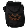 thumbnail image 4 of Halloween Pet Dog  Cat Hoodie Rhinestone, "Jack O' Lantern", 4 of 9