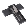 thumbnail image 2 of Bmisegm Stainless Steel Cake Spatula 2 Piece Bread Baking Set Pizza Spatula Cake Spatula Cutter Black, 2 of 4