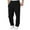 Z02-Black, variant on Boys Sweatpants 16 Cotton Lined Straight Leg Elastic Waist Active Sweat Pants Open Bottom Sweat Pants,Black,7-8 Years