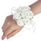 thumbnail image 2 of Flor de mano Jadeshay 2 piezas ramillete de muñeca de boda color Rosa claro, 2 of 8