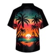 thumbnail image 4 of Scrub Tops for Men Short Sleeve Graphic Print V Neck Medical Scrubs Healthcare Uniform Tops Nursing Scrubs Black XL, 4 of 4
