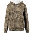thumbnail image 4 of VBTAPA Womens Oversized Graphic Hoodie Leopard Print Hooded Sweatshirt Drawstring Long Sleeve Loose Casual Pullover Tops Y2K Streetwear Multicolor S, 4 of 7