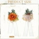 thumbnail image 2 of Uxcell 2 Pcs Corsage de Muñeca de Flores Naranjas, Pulseras de Flores Artificiales para Boda Novia Novio Ceremonia Aniversario Baile Fiesta, 2 of 6
