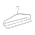 thumbnail image 2 of Organizador antideslizante de perchas de ropa plegable extensible – Estante colgante ampliable para guardar armarios, colada, camisas y pantalones, 2 of 6