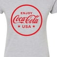 thumbnail image 3 of Coca-Cola - Enjoy Coca Cola USA - Juniors Fitted Graphic T-Shirt, 3 of 5