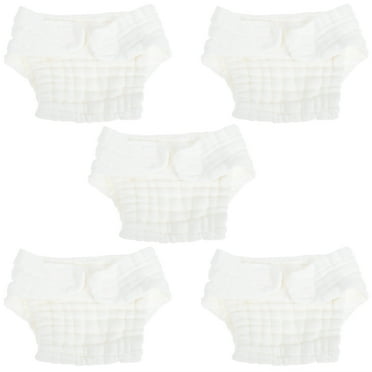 5pcs Newborn Diaper Baby Cloth Diapers Reusable Diapers Baby Washable Diapers