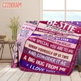 thumbnail image 3 of Work Besties Blanket Gift for Women for Mothers Day from Colleagues Coworkers Bestie Gift - to My Work Besties Blanket - Birthday for Best Friend Friendship Blanket 50''x60'', 3 of 5