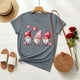 thumbnail image 1 of Xuyuer Women's Lover Printed Round Neck Short Sleeve T-Shirt, Cute Casual Graphic Tee Top for Date Nights, Anniversary Gifts and Couple Outfits, 1 of 7
