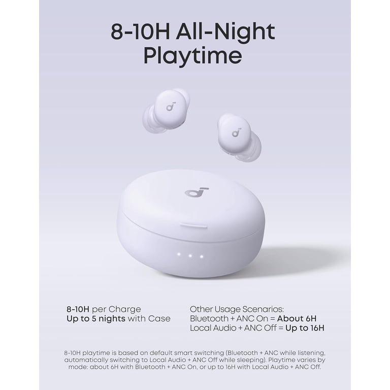 Soundcore Sleep A30 Special by Anker, Sleep Earbuds, ANC, Passive