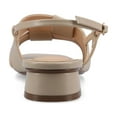 thumbnail image 4 of Journee Womens Tabatha Flat Sandals, Widths Available, 4 of 11
