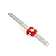 thumbnail image 1 of Riwesomey Regla de trazado de acero inoxidable de 30cm, regla profesional reutilizable de doble escala, reglas metalúrgicas de ángulo , Medidores de medidas dimensionales, 1 of 6