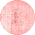 thumbnail image 1 of Ahgly Company Indoor Round Persian Red Traditional Area Rugs, 3' Round, 1 of 4