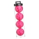 thumbnail image 1 of Paquete de 4 bolas de pepinillo de 74 mm, 40 agujeros, bolas de pepinillo para juegos de torneos al aire libre, 1 of 8