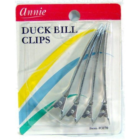 Annie Duck Bill Clips 4Ct
