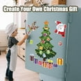 thumbnail image 3 of Christmas Themed Magnetic Sticker, 2025 New Magnetic Christmas Tree for Refrigerator Decorations, Christmas Magnets for Refrigerator Santa Reindeer Magnets for Fridge Metal Door Garage (#B), 3 of 7