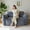 DGrey, variant on GOODONE Giant Bean Bag Chair,Loveseat Plush Reading Chair Suitable for Adults,Comfortable Floor Sofa,Perfect for Living Room and Bedroom,DGrey