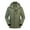 Army Green, variant on Waterproof Jacket Men Windproof Jacket Long Sleeve Hooded Full Zipper Pocket Coat Fashion Solid Color Loose Outerwear Running Fall Top