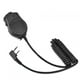 thumbnail image 1 of Micrófono de 2 pines Higoodz Altavoz PTT dual para Walkie Talkie Baofeng UV-82 Negro, 1 of 7