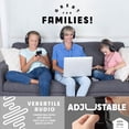 thumbnail image 4 of Auriculares Sonitum Kids, paquete de 5 unidades, supraaurales, 3,5 mm, con cable, negros, 4 of 6