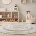 thumbnail image 2 of VUNATE 5'x7' Area Rugs for Living Room Washable Rugs Modern Abstract Distressed Indoor Rug Carpet Soft Fluffy Large Area Rugs for Bedroom Dining Room Office Foldable Nonslip Rug, 2 of 5