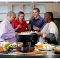 thumbnail image 4 of Swissmar Summit 10 Piece Cast Iron Fondue Set, Black Matte, For Cheese, Meat, and Chocoolate, 4 of 5