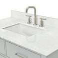 thumbnail image 7 of Ariel W042scqrvo Hutton 42" Wall Mounted Single Basin Vanity Set - White / Carrara White, 7 of 7
