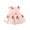 Pink, variant on Zwiiyzr Boho Baby Dress Toddler Girl Summer Sleeveless Fruit Embroidered Little Flying Sleeve Dress for 6 Months-3 Years Baby Clothes Pink