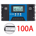 thumbnail image 3 of 100A MPPT Solar Charge Controller Dual USB LCD Display 12V/24V Auto Solar Cell Panel Charger Regulator with Load, 3 of 8