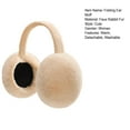 thumbnail image 7 of Winter Ear muffs Faux Fur Warm Earmuffs Cute Foldable Outdoor Ear Warmers For Women Girls, 7 of 7